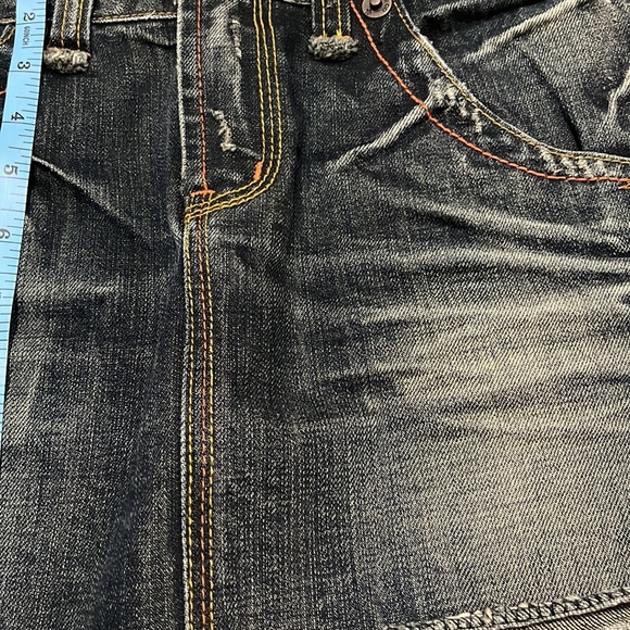 Denim Mini Skirt - Picture 10 of 12